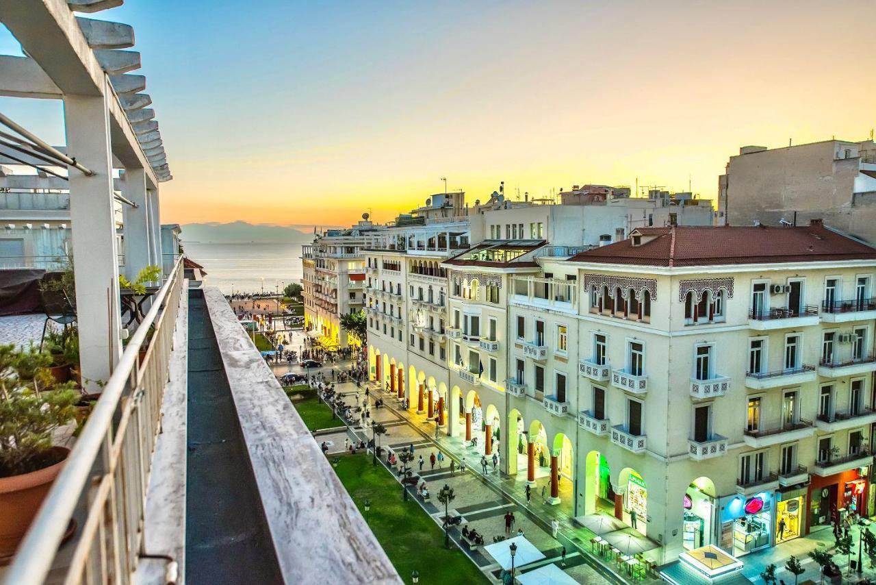 #Icarus Penthouse By Halu! Apartments Thessaloníki Luaran gambar