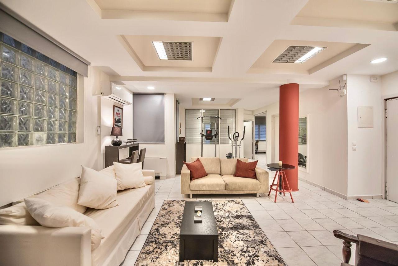 #Icarus Penthouse By Halu! Apartments Thessaloníki Luaran gambar