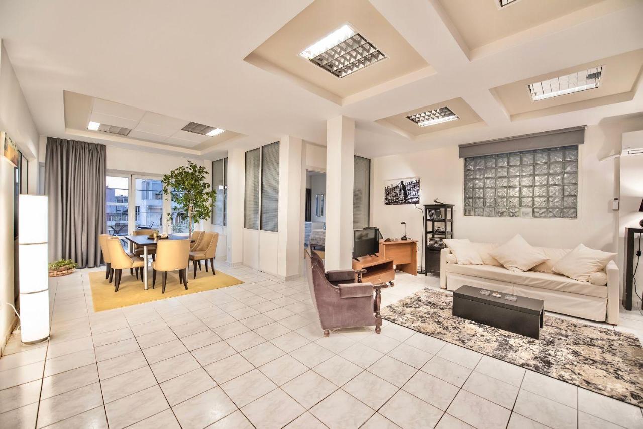 #Icarus Penthouse By Halu! Apartments Thessaloníki Luaran gambar